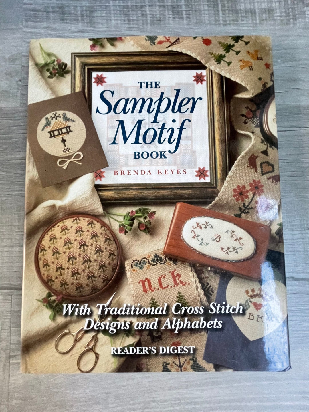 The Sampler Motif Book by Brenda Keyes Readers Digest Etsy