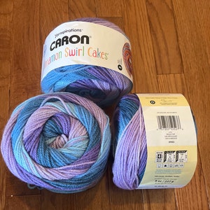 Caron Cinnamon Swirl Cakes - Twlight Surf