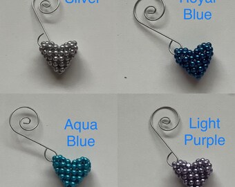 Beaded Heart Ornament