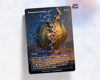 Transmute Artifact - Custom Proxy Commander Card - Etsy