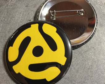 Vinyl Record Pin Pins Button 1 Retro Music 45 Enamel Records Pinback Gift Vinyl Record Pin Pins Button 1 Retro Music 45 Enamel Records Pinback Gift