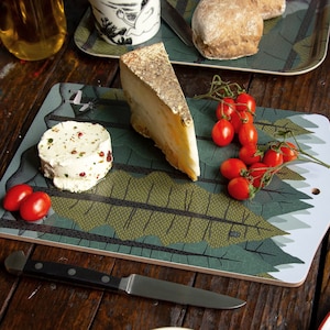 Serveerplank dennenbos / kaasplank / ontbijtplank