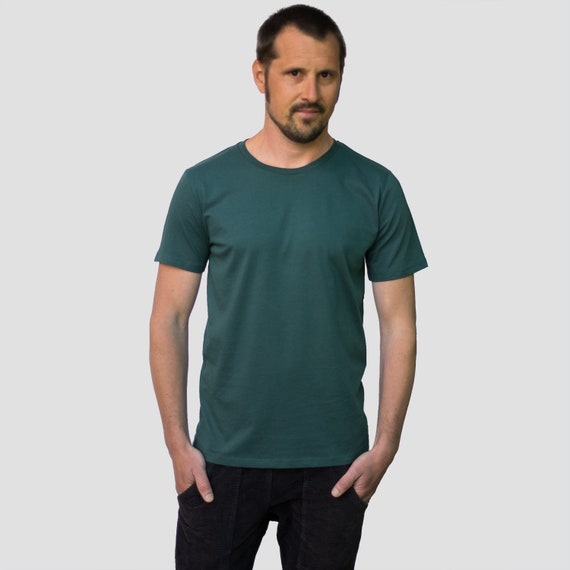 T shirt renard hommes t shirt hommes renard en bleu mer du Nord