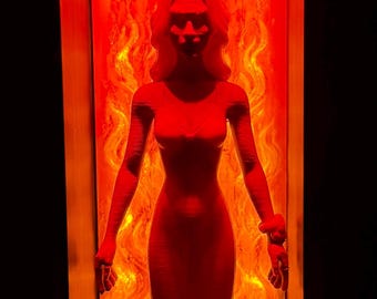 Lighted - Carrie Book Nook – Bookshelf Decoration