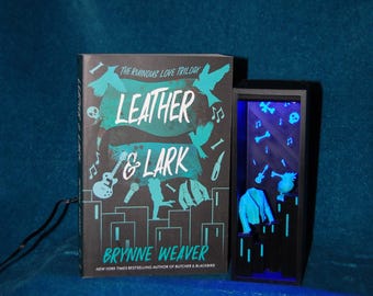Brynne Weaver–Inspired Book Nook Leather and Lark Digital Files (Personal Use Only)