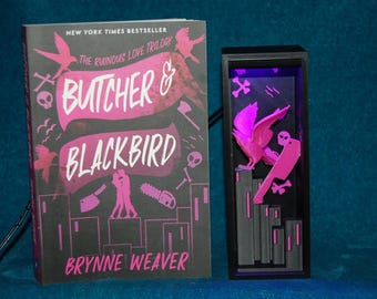 Brynne Weaver–Inspired Book Nook Butcher and Blackbird Digital Files (Personal Use Only)