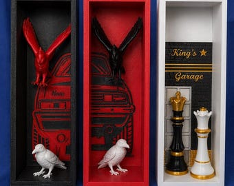 Kate Stewart Book Nook: Dekoracja półki inspirowana Ravenhood