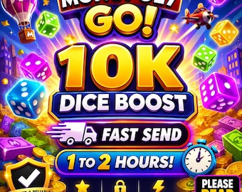 Monopoly Go 10.000 Dice Boost Fast Delivery Ready Description