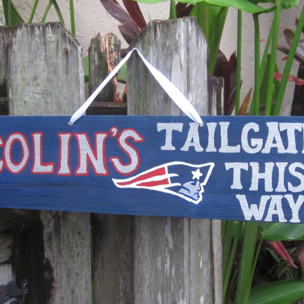 Custom Tailgate Sign Etsy