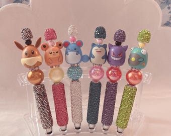 Lápiz táctil con cuentas blandas de Pokémon Monster