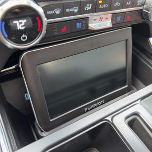 2021+ Ford F150 Multimedia Device Mount / Holder for Console – Fits Furrion Vision S Monitor, Phones, Tire Pressure Monitors & More