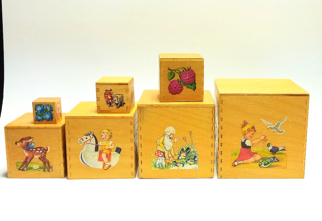 Antique Nesting Blocks - Etsy