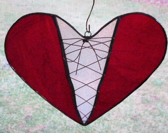 A Change of Heart -  Stained Glass Sun Catcher