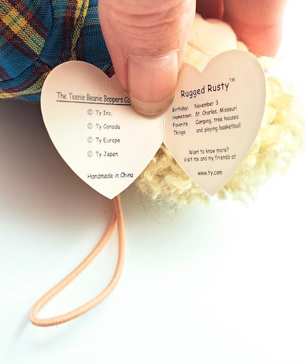 Vintage Ty Beanie Bopper Rugged Rusty Plush 2002 - Etsy