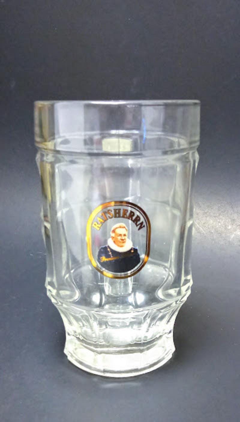 Vintage Ratsherrn Premium Pilsner Beer Mug, Sahm .5L, German Made