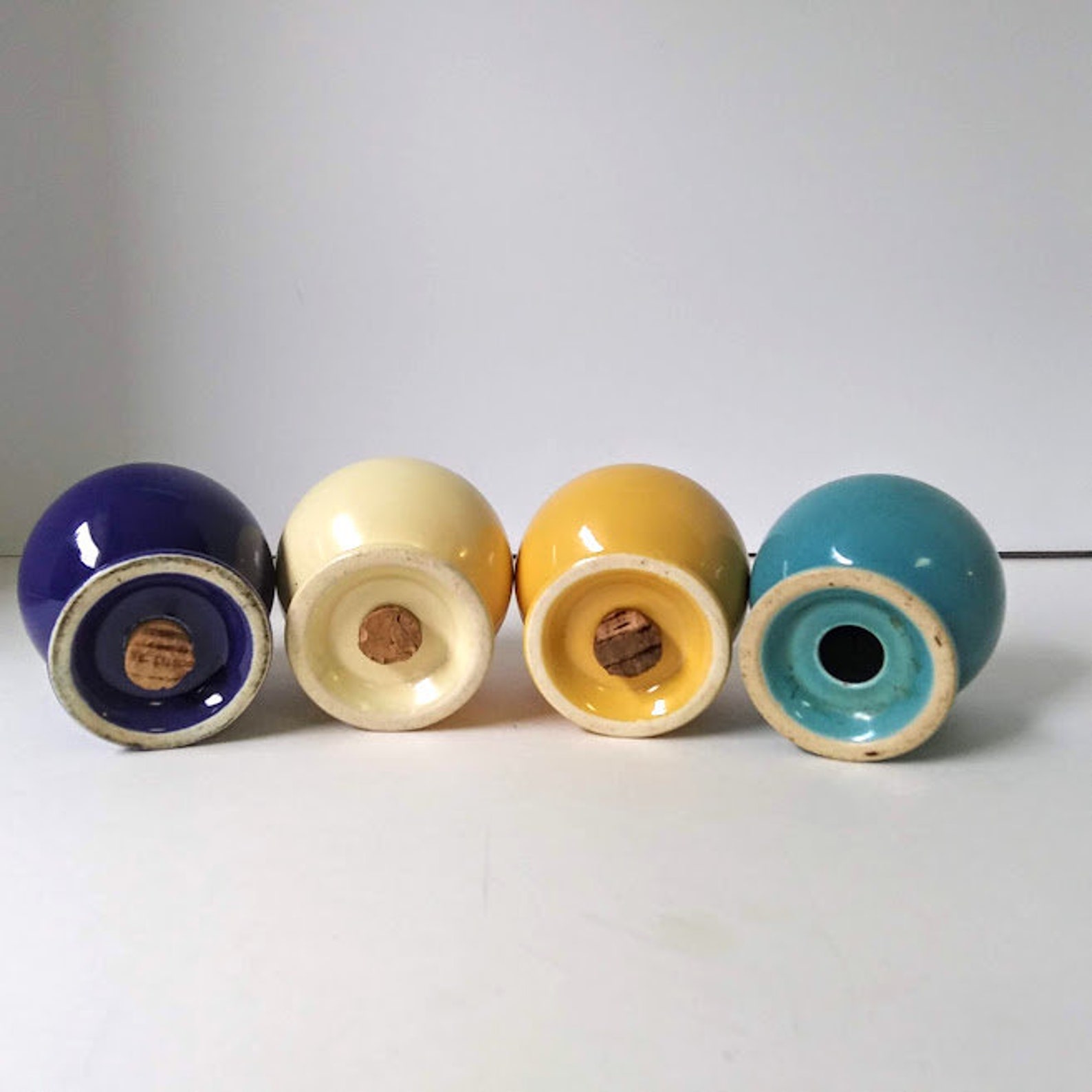 Vintage Fiesta Salt and Pepper Shakers 1940s Choose Your Color Etsy