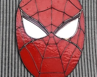 Web Slinger - Stained Glass Mirror