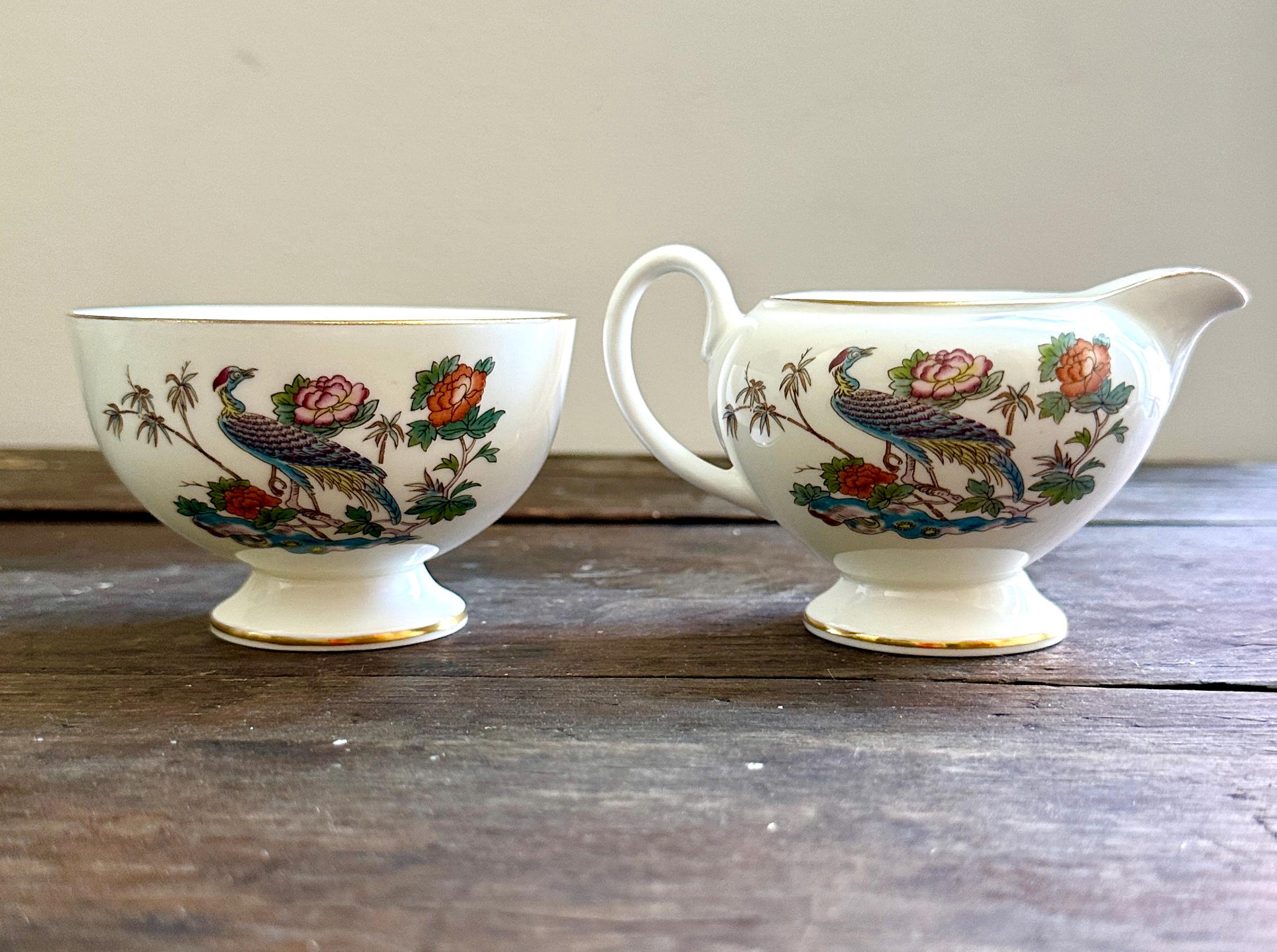 Kutani Crane Serving Bowl - Etsy
