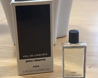 Vintage Paco Rabanne Eau de Calandre Mini Perfume 5ml – Collectible Miniature