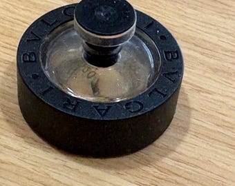 Vintage Bvlgari Black Mini Perfume 5ml – Rare Modern Iconic Fragrance – Collectible Miniature