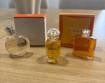 Vintage Hermès Mini Perfume Collection – 24 Faubourg, Eau des Merveilles, Calèche