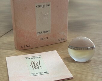 Vintage Cerruti 1881 Pour Femme Mini Perfume 4ml – Soft Elegant Floral Fragrance – Collectible Miniature