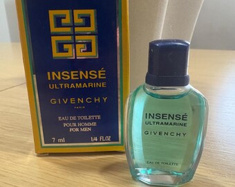 Vintage Givenchy Insensé Mini Perfume 7ml – Rare Discontinued Fresh Fragrance – Boxed Miniature