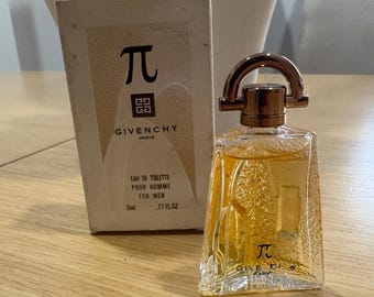 Vintage Givenchy Pi Mini Perfume 5ml – Warm Sweet Masculine Fragrance – Collectible Miniature
