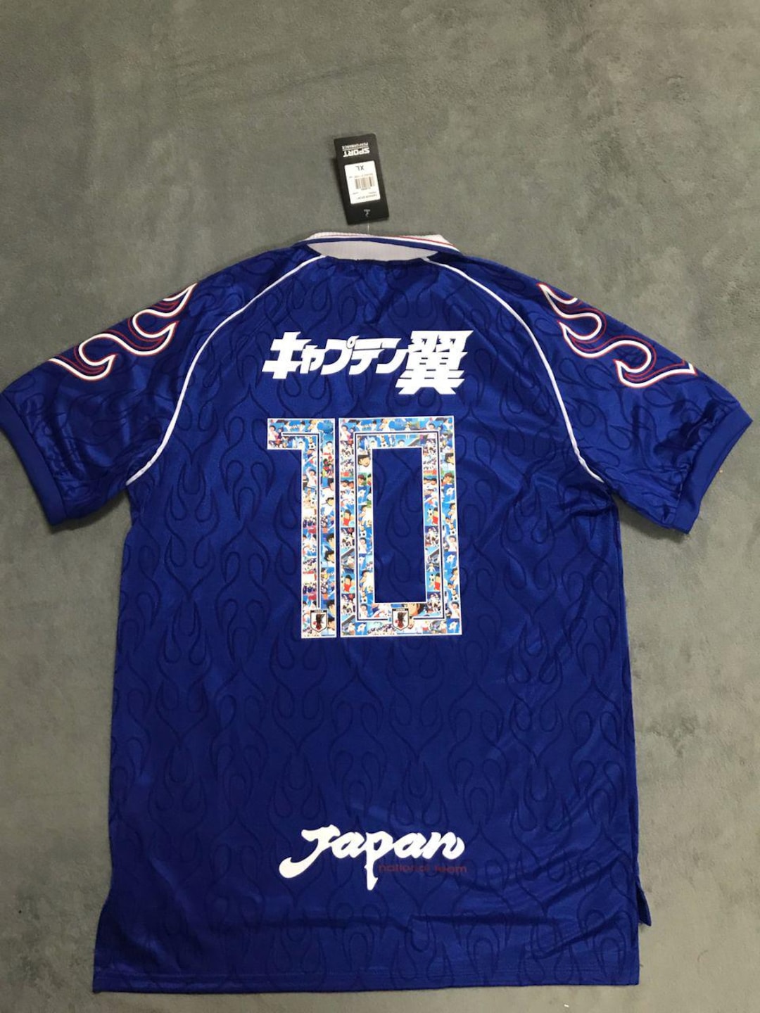Japan National Team Jersey Asics #10 / #7 – Captain Tsubasa Anime