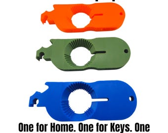 5-in-1 Arthritis Grip Tool| Twist Cap, Can, Tab, Beer Opener, Key Grip | UK