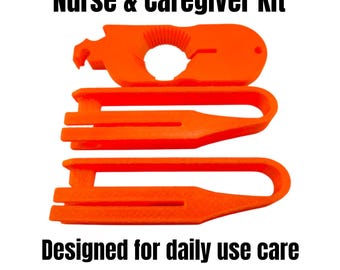 Nurse & Caregiver Kit | Pill Popper And Bottle Opener | Reduced Hand Function Aid