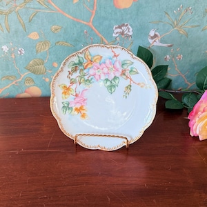 Haviland Limoges Floral Porcelain Plate 7.6&quot; France c.1900–1920 – Timeless French Elegance