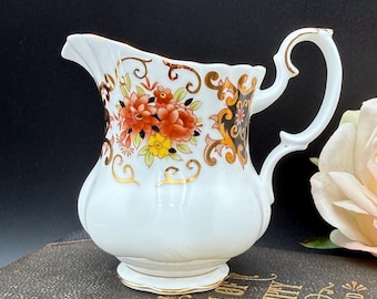 Royal Albert Heritage Pattern Creamer in English Bone China
