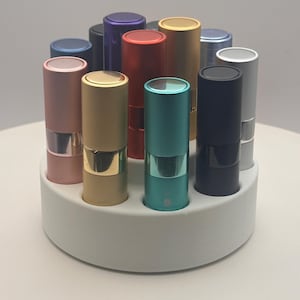 Scentbox Organizer | Stand for Microperfume Travel Sprays | Display for Scent Decant | 12 Slot Organizer For Perfume Collection