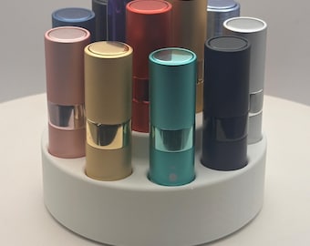 Scentbox Organizer | Stand for Microperfume Travel Sprays | Display for Scent Decant | 12 Slot Organizer For Perfume Collection