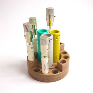 Scentbird Organizer | Perfume Vial Display and Storage | Holds 12 Vials and 3 Travel Cases