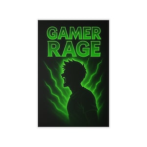 Gamer Wall Decals, Gamer Decor, Video Game Wall Art, Room Decor for Gamers, Fun Wall Stickers, Gaming Room Accessories