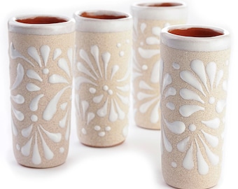 Bulk Wedding Favor Shot Glass, Textured Ceramic Guest Gift, Modern Minimalist Party Favor, Unique Tequilero for Celebratory Toast