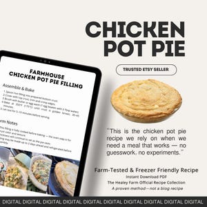 Farmhouse Chicken Pot Pie Recipe That Works Farm Tested Freezer Friendly Comfort Food PDF