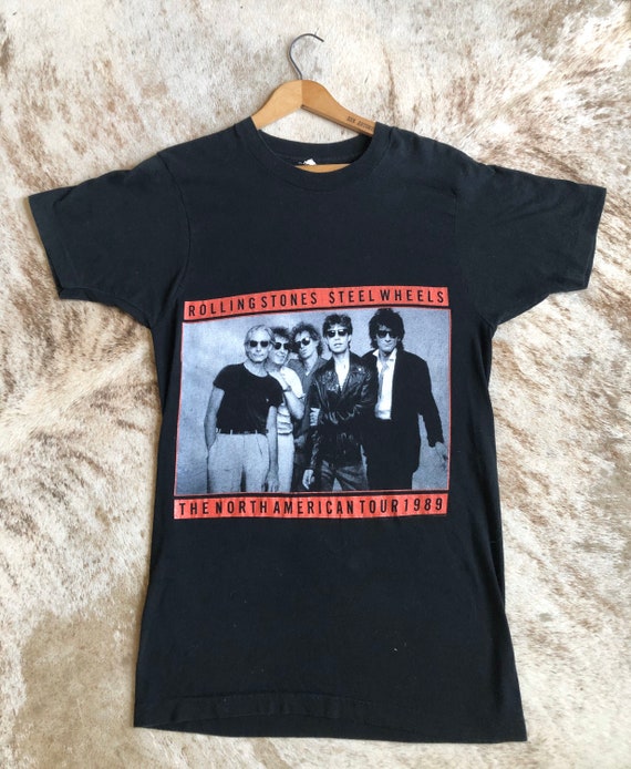 Vtg Rolling Stones Tshirt concert 1989