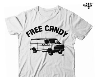 Free Candy Creeper Van UNISEX T-shirt