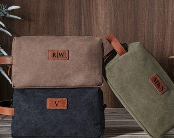 Personalisierter Kulturbeutel für Herren, Kulturtasche zum Jubiläum, Kulturtasche für Männer, Kulturbeutel für Männer, Weihnachtsgeschenk, Geschenk für Ihn, Trauzeuge Geschenke