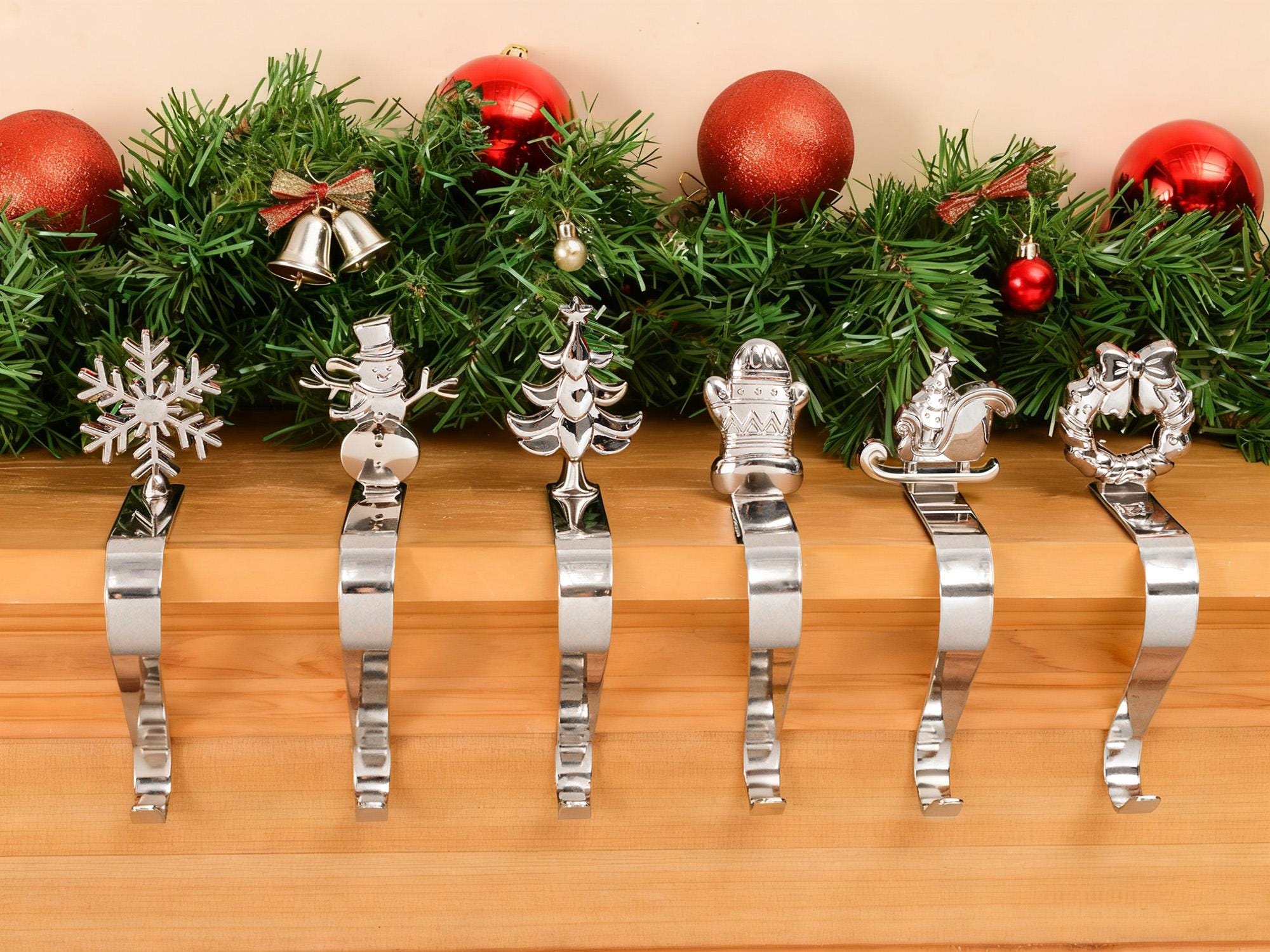 Set 12 Pezzi Per Albero Natalizio Decori Albero Di Natale Legno