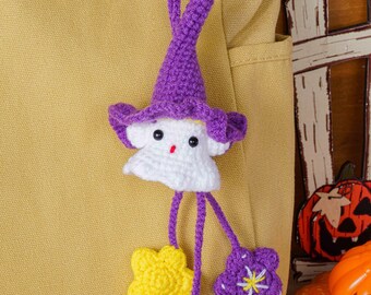 Handmade Crochet Halloween Charm, Halloween Hanging Ornament, Halloween Cute Gift