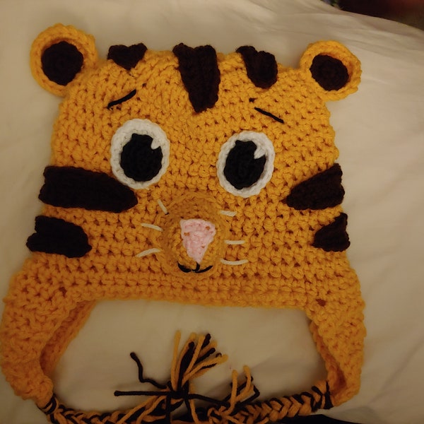 Newborn to Adult Daniel Tiger Hat