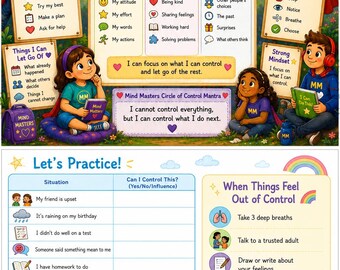 Circle of Control for Kids