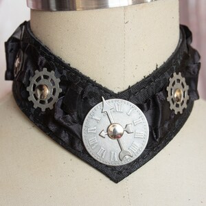 Fancy Chevron collars one of a kind.
