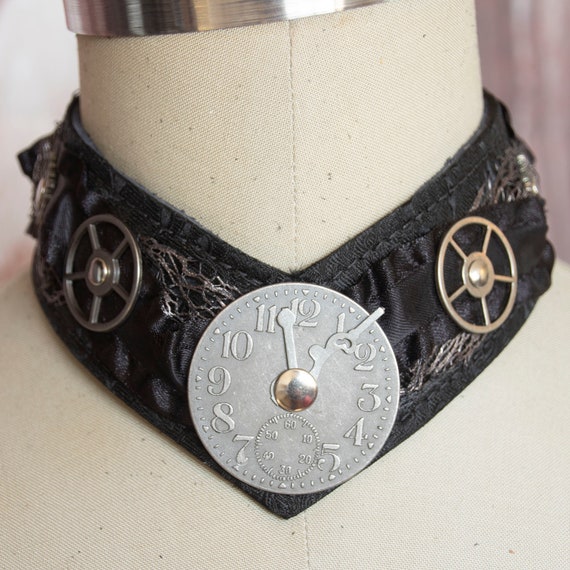 Fancy Chevron collars one of a kind.