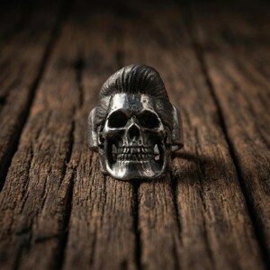 1950s skull ring - Etsy 日本