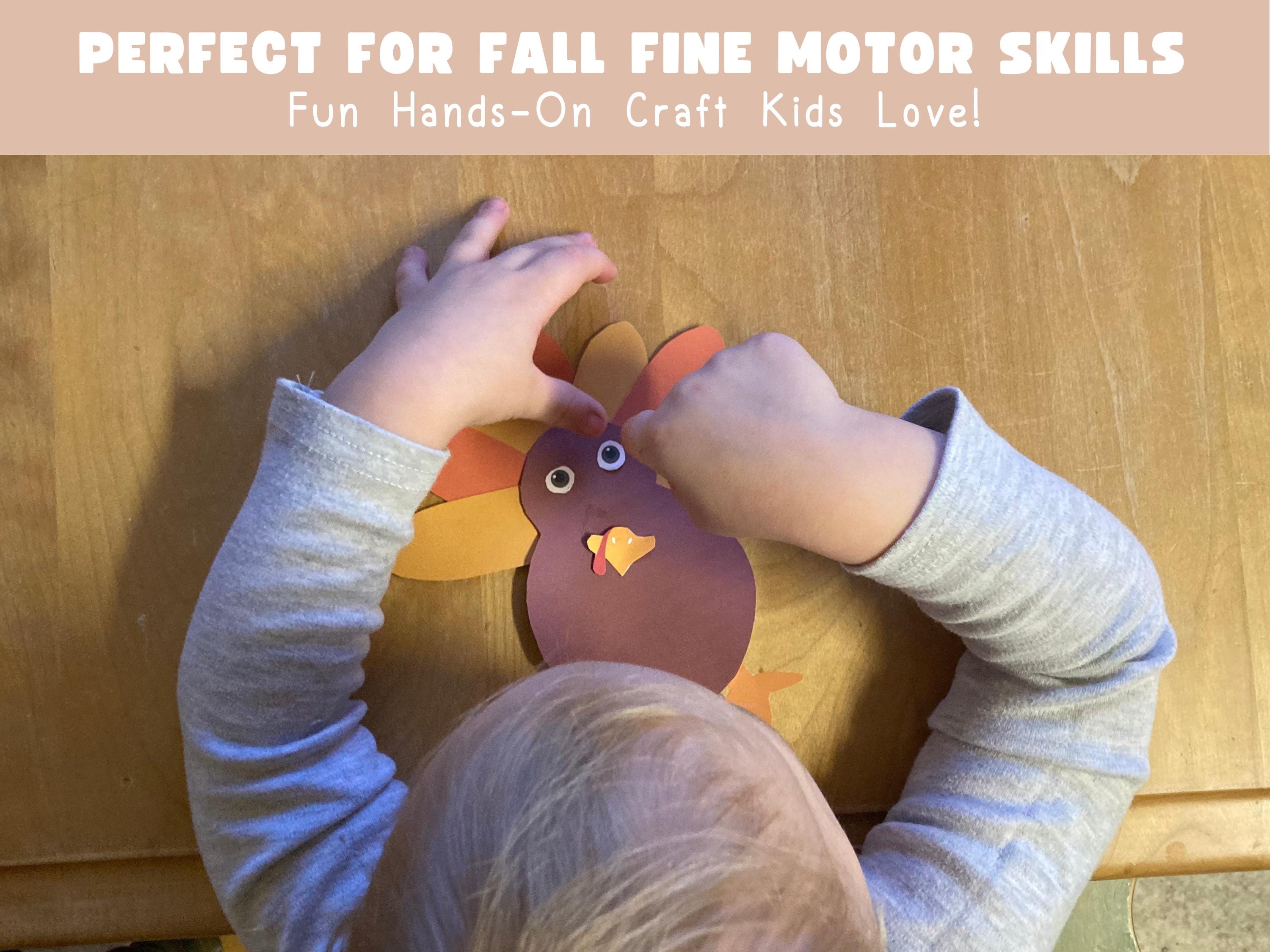 Build a Turkey Craft Printable | Thanksgiving Paper Craft for Kids ...